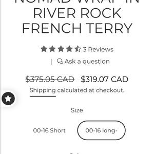 MORPHE CLOTHING convertible Nomad Wrap